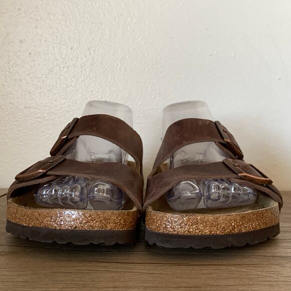 Birkenstock Arizona Oiled Leather Habana Two Strap 42 EU | 11-11.5 W | 9-9.5 M - Picture 4 of 13